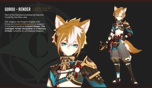 最新原神角色爆料图,神秘力量觉醒，探索未知领域